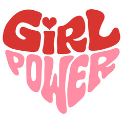 Text of girl power 