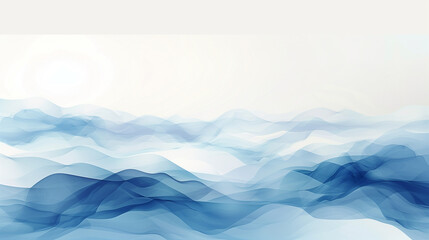 Fototapeta premium The image, as suggested by the URL, is likely an abstract background featuring light blue water waves, which could be suitable for use as a visual backdrop in various media due to its artistic and fl