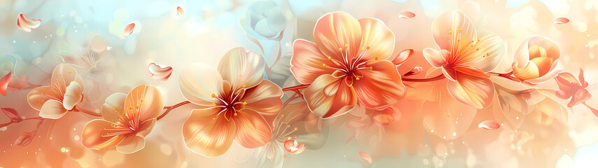 Enchanting Orange Blossoms Artwork