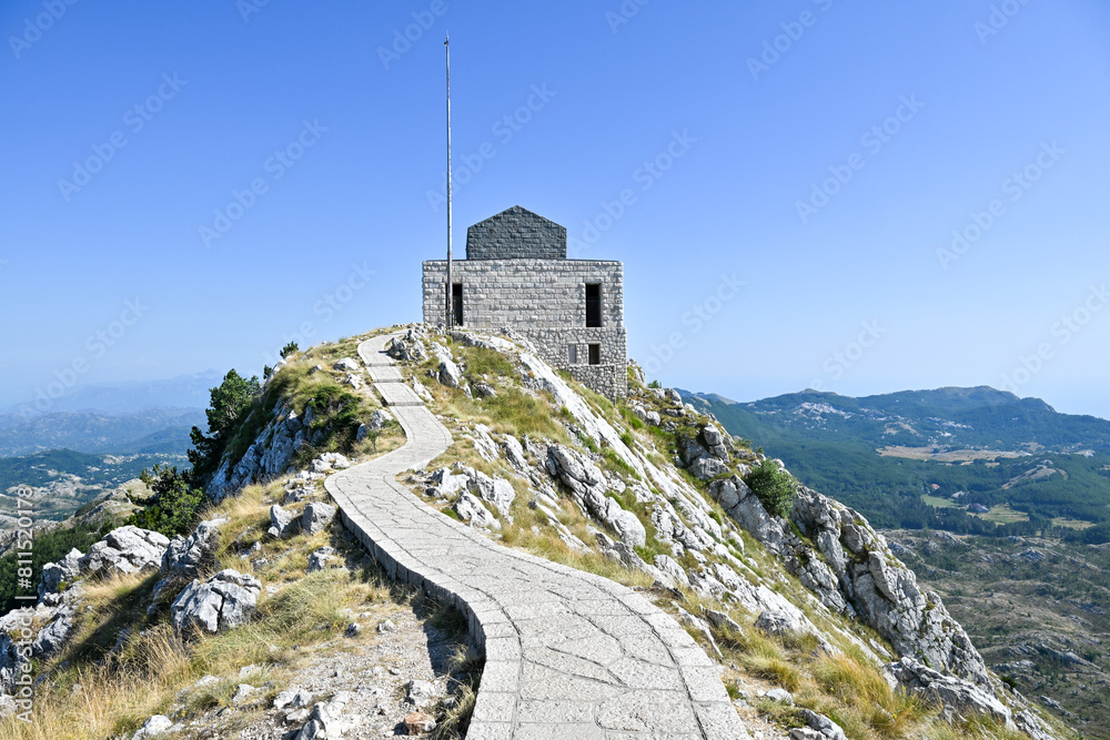 Canvas Prints njegos mausoleum - montenegro