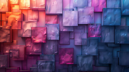 abstract background of  purple cubes,
Pixel chaotic patterns multicolored for presentations designers marketers wallpaper

