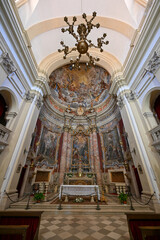 Fototapeta premium Church of Saint Ignatius - Dubrovnik, Croatia