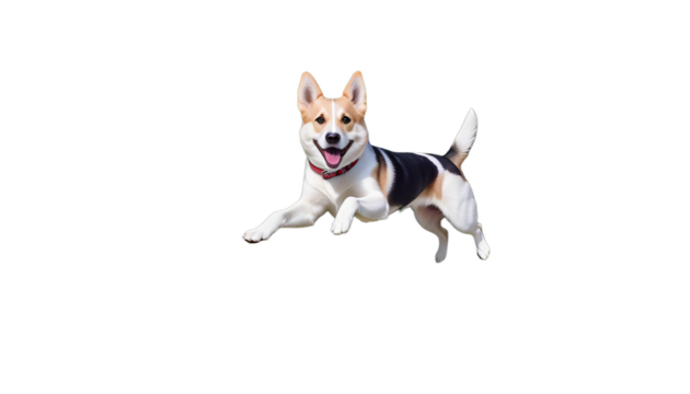 jumping meadow dog funny flower jump humor grass air animal fun run happy cute nature summer pet fly motion canino green park levitation breed adorable active action brown moving running domestic
