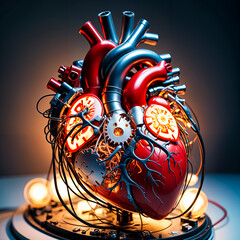 heart. machinery