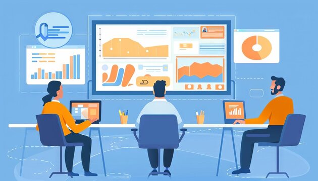 An online webinar session where the speaker addresses attendees in a digital conference room with virtual slides