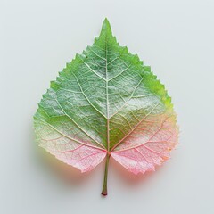 Obraz premium This is an image of a leaf that has been digitally generated