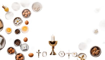 holy communion mosaic first christian background the eucharist corpus christi bible chalice cup decorative host white last supper sorcerer baby