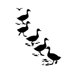 flying, bird, sky, birds, fly, silhouette, flock, flight, nature, blue, group, animal, vector, black, white, illustration, wing, formation, wildlife, pigeon, migration, geese, wings, freedom, wild, ic