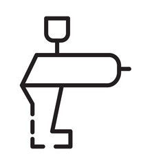 Car Repair Spare Line Icon