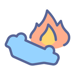 Fire Accident Icon