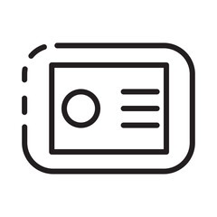 Vault Locker Safe Line Icon