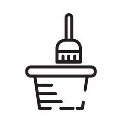 Beauty Care Coloring Line Icon