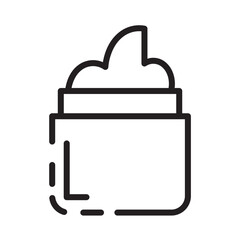 Seal Shop Spa Line Icon