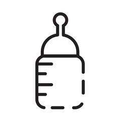 Baby Food Kid Line Icon