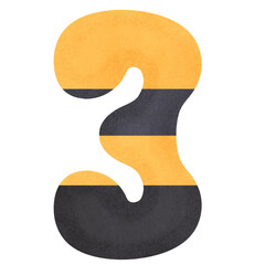 Three Bee
Bee numbers, letters 0-9