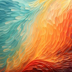Abstract background with swirling colors and fluid shapes. Generative AI.