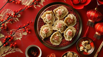 Embracing Prosperity and Tradition with Chinese Dumplings during Mid-Autumn Festival, Winter Solstice, and Chinese New Year