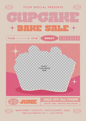 Cupcake Bake Sale Flyer