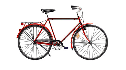 Bike bicycle isolated on transparent background 