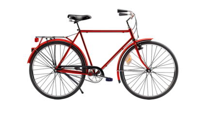 Bike bicycle isolated on transparent background 
