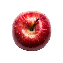 red apple isolated