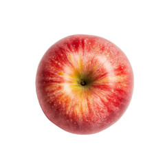 red apple isolated on white background