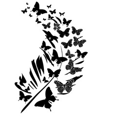 Boho Svg, Feathers Clipart, Feathers Cut File, Feathers Vector, Feathers png, Feathers Silhouette, Feather Earring, Feather, Feather SVG, Digital feather, Feather Clipart, Silhouette Feather, PNG Feat