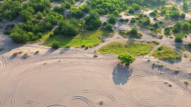 Parangkusumo Sand Dune, Yogyakarta, Indonesia