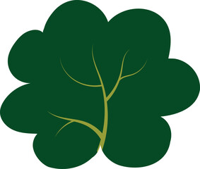 Bushes and Leaf Branches: Nature-Inspired Vector Illustration