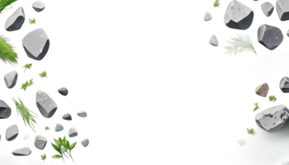 row rendering composition 3d rock grass cutout meadow backgrounds fields greenery illustration landscaping montage ranch realistic layout out advertisement land transparent cut-out panorama front