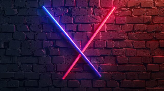 Neon chef's hat emblem against a dark backdrop. Adds flair to culinary branding.