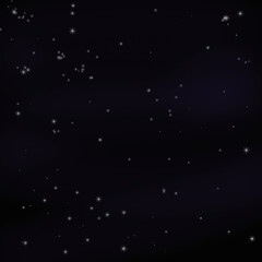 starry night sky