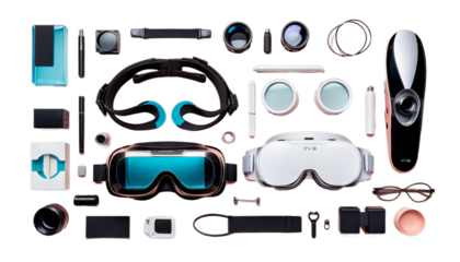 accessory fashion goggles accents vr technology pink female futuristic jacket headset human face clothing person eyewear wearing white sunglasses woman spectacle purple hat unisex trend modern