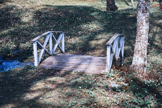 Images from the garden of Stenberg Open Air Museum of Toten, Norway, in May 2024.