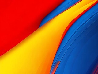 Fototapeta premium red yellow blue gradient as abstract background