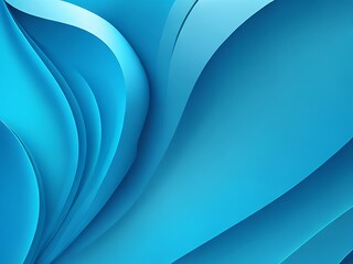 blue cyan wave gradient abstract background