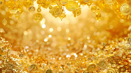 Lights grunge background gold glitter Luxury Decorative Holiday Party Celebration