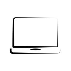 Laptop icon template