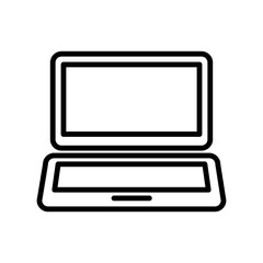 Laptop icon template