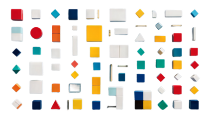 technological abstract innovation building representing minimalist shapes geometric blocks display design digital concept communication sleek