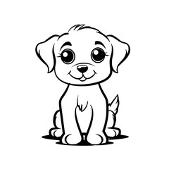 Dog vector, line art Dog, Dog outline, Dog svg, Dog png, Dog illustration, Labrador Retriever Dog, German Shepherd Dog, Golden Retriever Dog, Bulldog Dog, Beagle Dog, Poodle Dog, Boxer Dog, Dachshund 