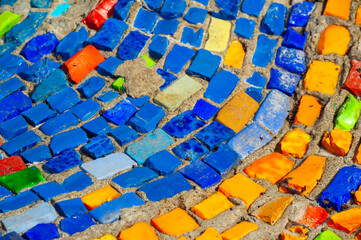 Immerse yourself in a vibrant display of creativity. The mosaic wall showcases the talents and...