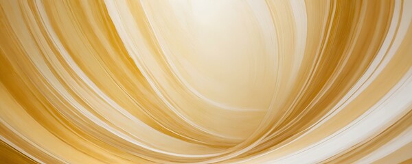 Golden and white wide abstract background. Luxury looking with shine.