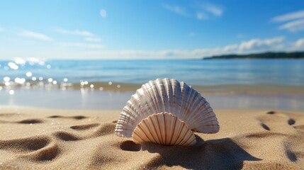 shell on the beach