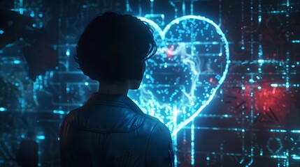 Woman who seek of love in the future.