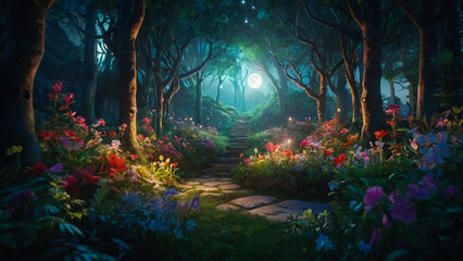 
a beautiful picture of a fantasy fairy tale