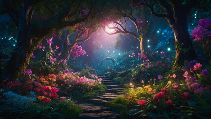 
a beautiful picture of a fantasy fairy tale