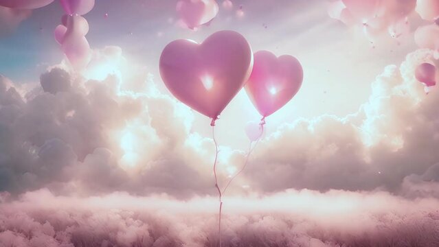 520 Valentine's Day Love Confession Couple Fireworks