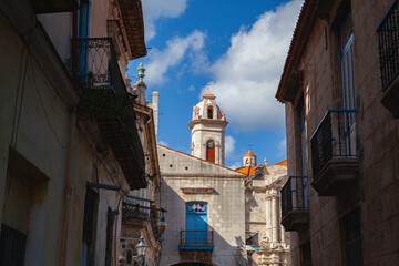 Cathedral Square is one of the five main squares in Old Havana
