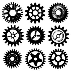 Gears SVG Bundle, Gears png, Gears eps, Gears vector, Gears svg, Gear svg, Gear shapes svg, Metal Gears svg, Gears Clipart, Gears Silhouette, Steampunk Svg, Clockwork Svg, Gears dxf, gear, wheel, mach